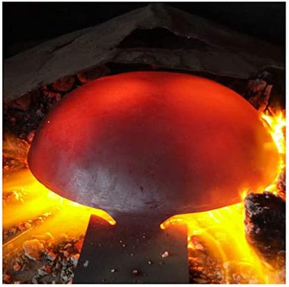 Hand-Hammered Cast Iron Bowl – Rustic Rust-Resistant Home Essential