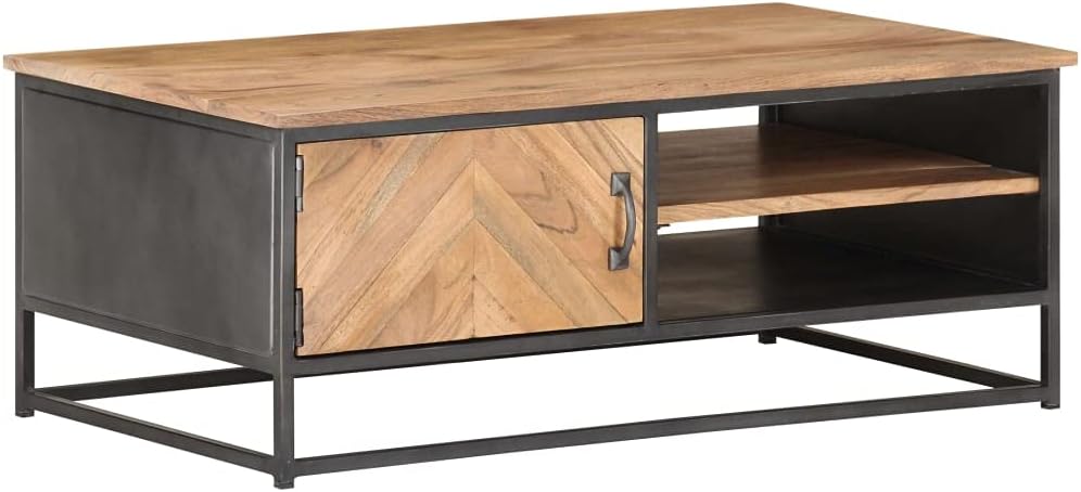 Powder-Coated Industrial Storage Shelf – Rectangular Organizer
