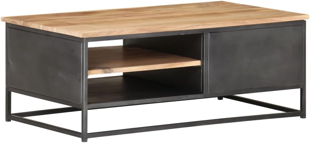 Powder-Coated Industrial Storage Shelf – Rectangular Organizer