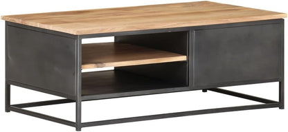 Powder-Coated Industrial Storage Shelf – Rectangular Organizer