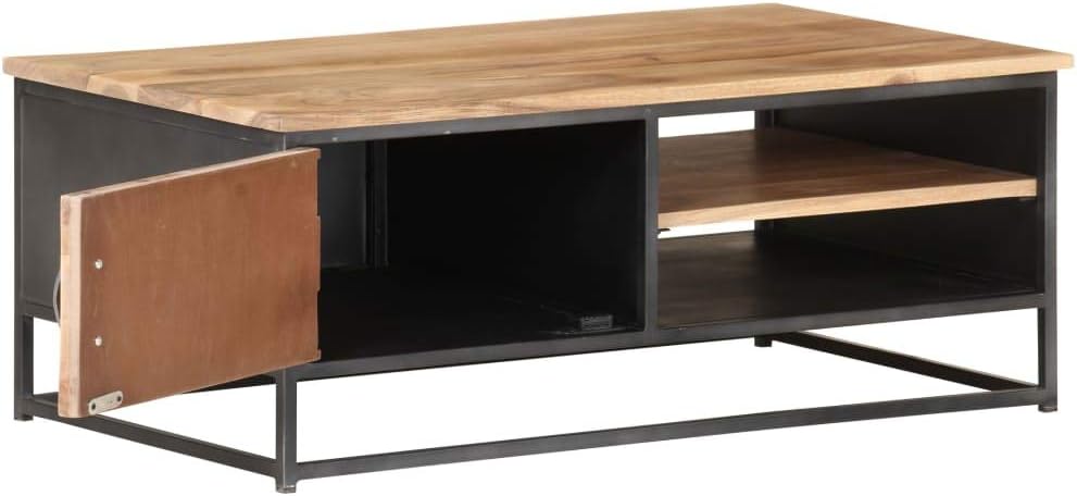 Powder-Coated Industrial Storage Shelf – Rectangular Organizer