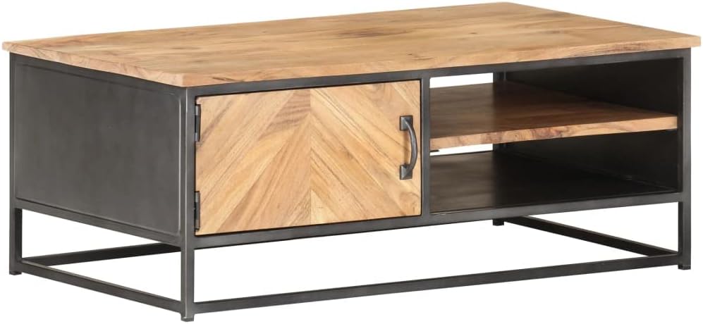 Powder-Coated Industrial Storage Shelf – Rectangular Organizer