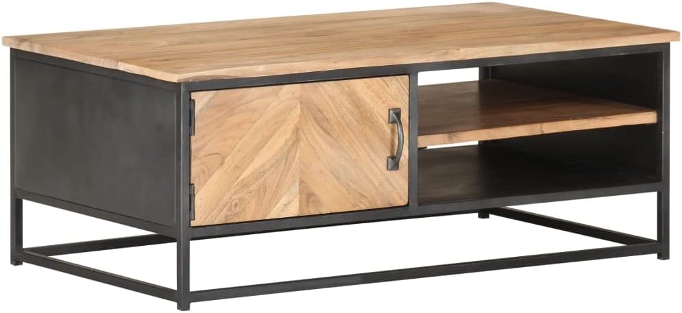 Powder-Coated Industrial Storage Shelf – Rectangular Organizer