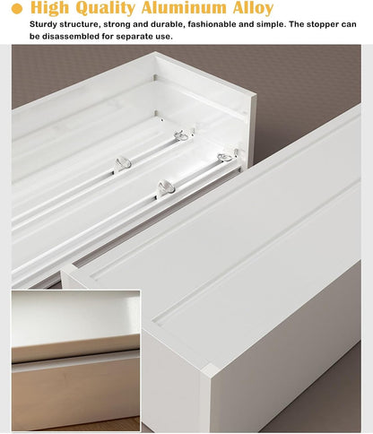 Three-Track Curtain Rod & Valance – Adjustable Window Hardware