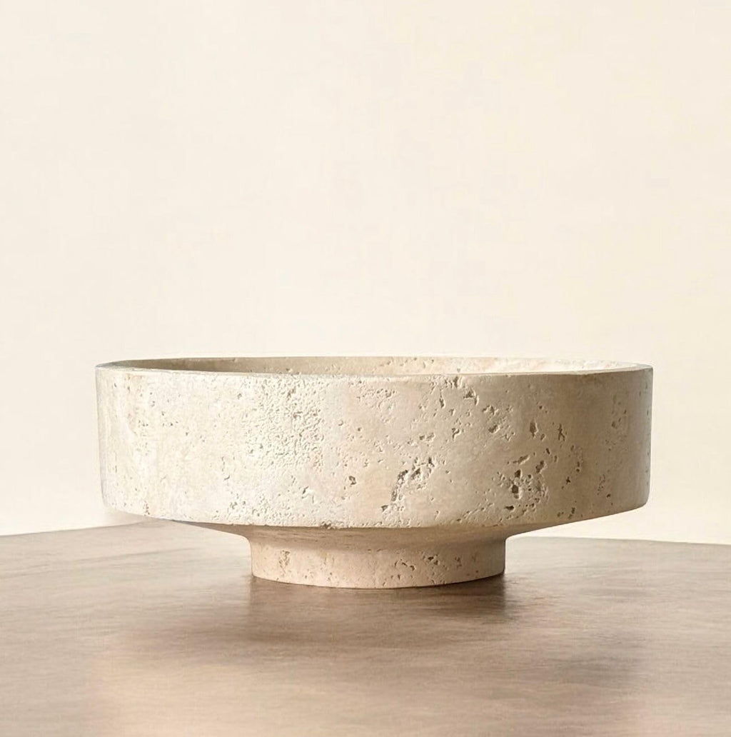 Natural Stone Catchall Tray – Minimalist Desk Organizer