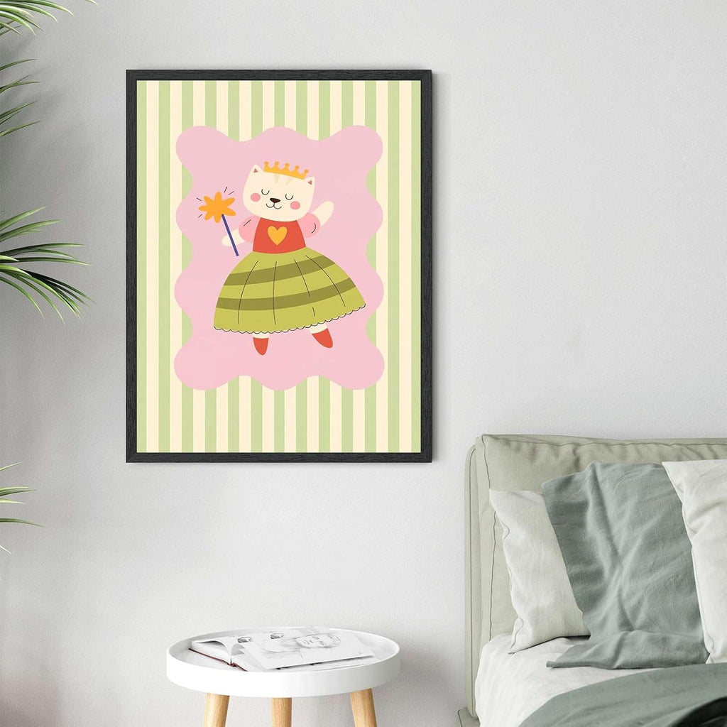 Princess Minimalist Aesthetic Room Decor – Elegant Modern Home Accent