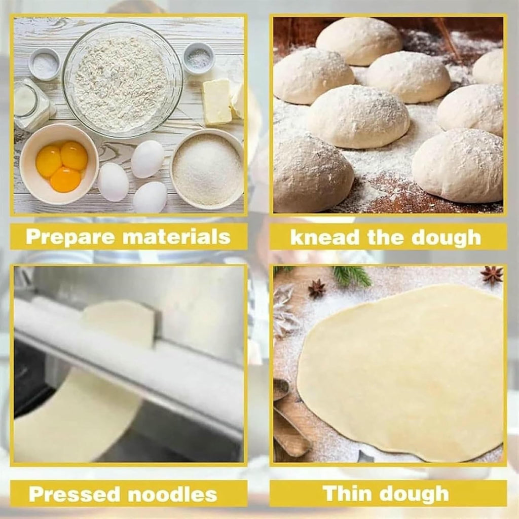 Stainless Steel Dough Sheeter – Baking & Pastry Tool