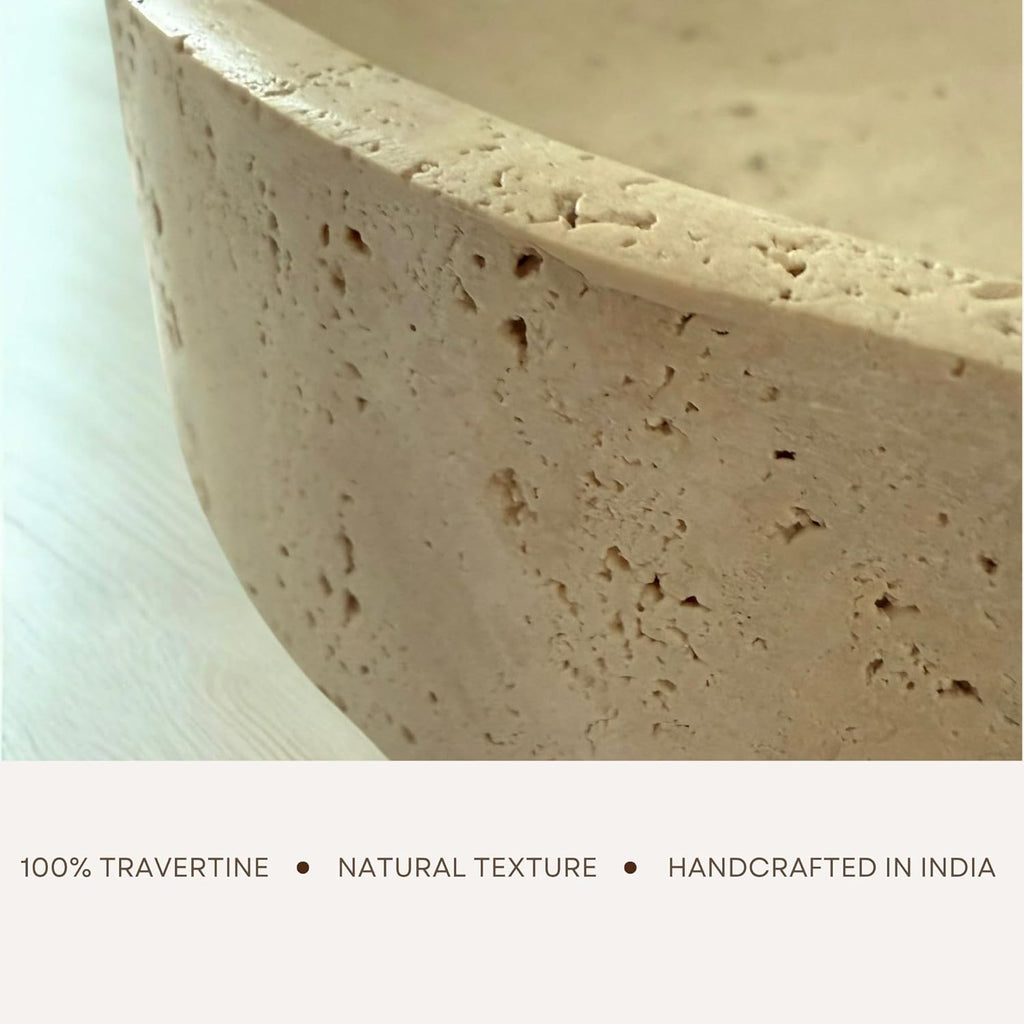 Natural Stone Catchall Tray – Minimalist Desk Organizer