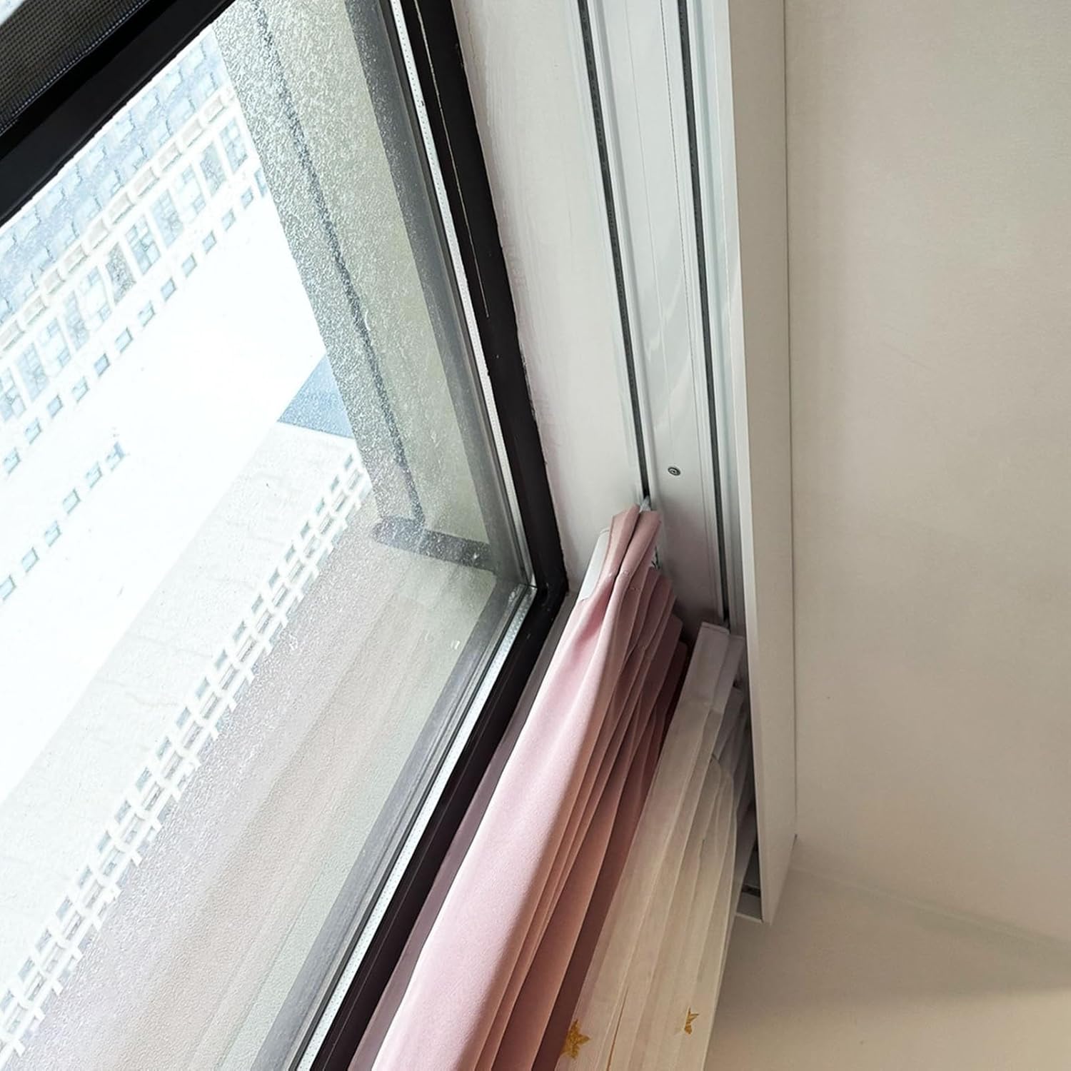 Three-Track Curtain Rod & Valance – Adjustable Window Hardware