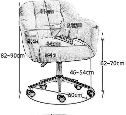 Ergonomic Mid-Back Office Chair – Home & Computer Essentials