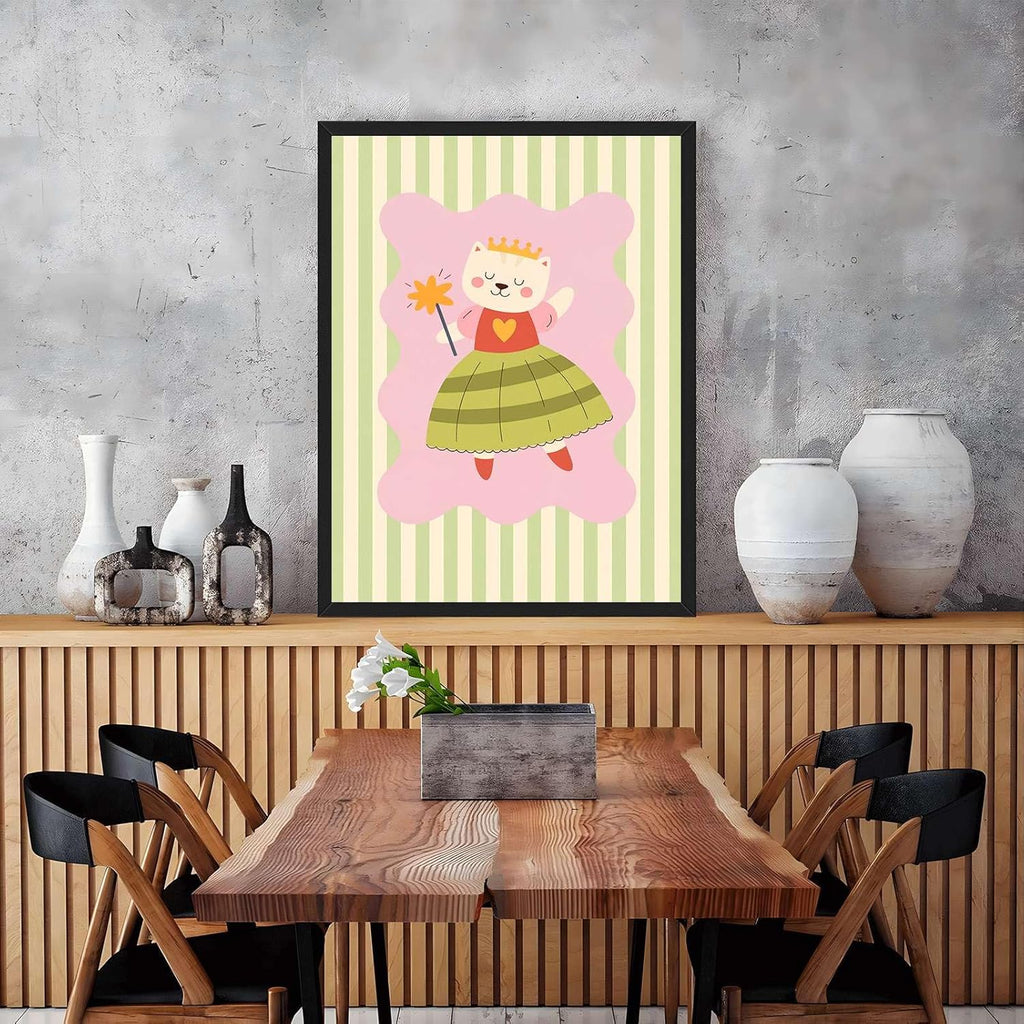 Princess Minimalist Aesthetic Room Decor – Elegant Modern Home Accent
